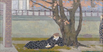 The Terrace at the Tuileries by Ker Xavier Roussel